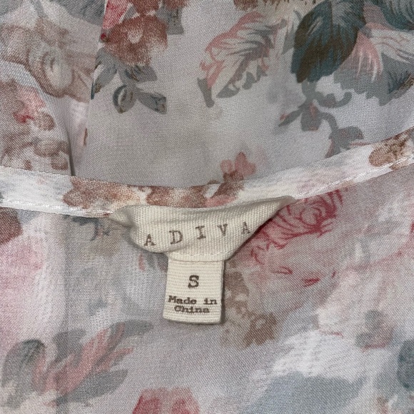 Adiva sheer flowy cardigan - Picture 4 of 5